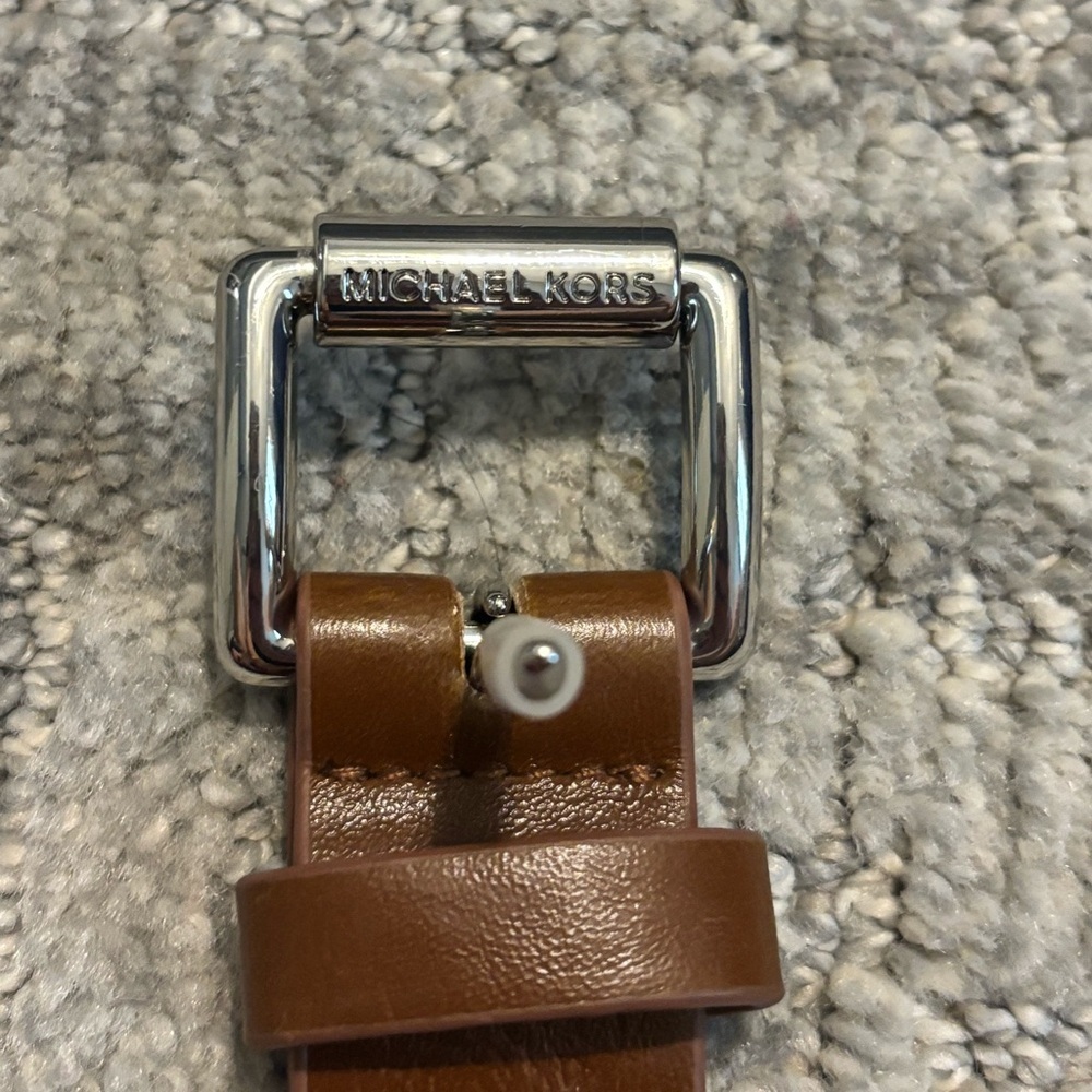 Michael Kors Vegan Leather Belt | Size Large - Picture 3 of 6